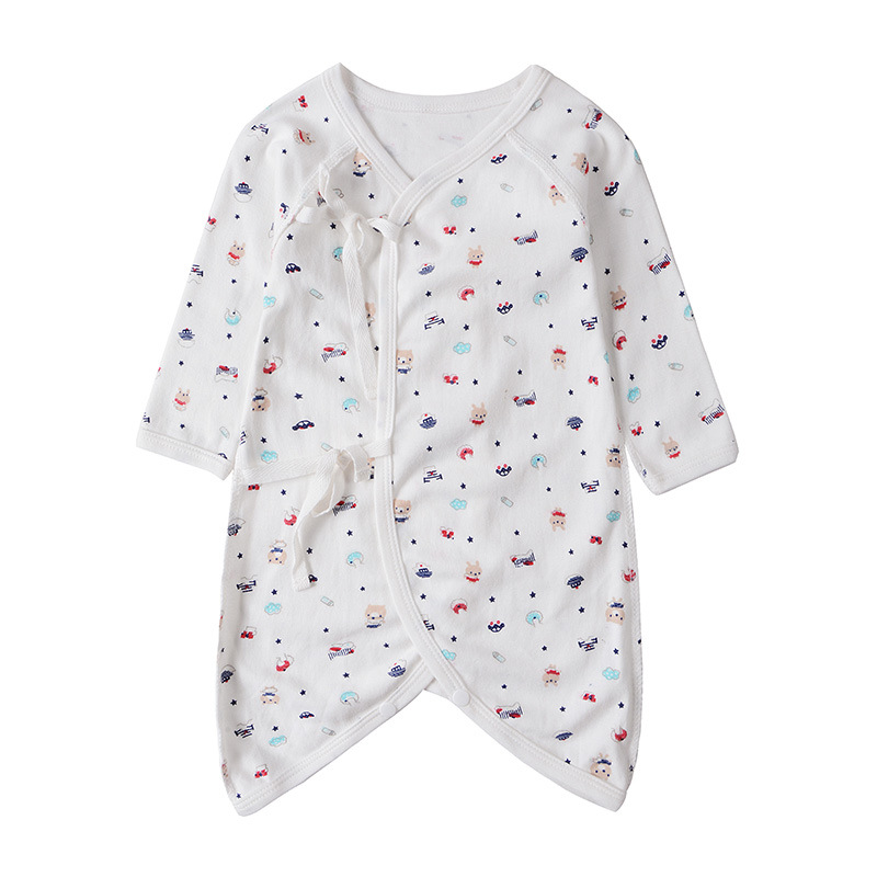 新生兒0-3月連身衣寶寶哈衣爬服長袖初生嬰兒衣服全棉蝴蝶衣工廠,批發,進口,代購