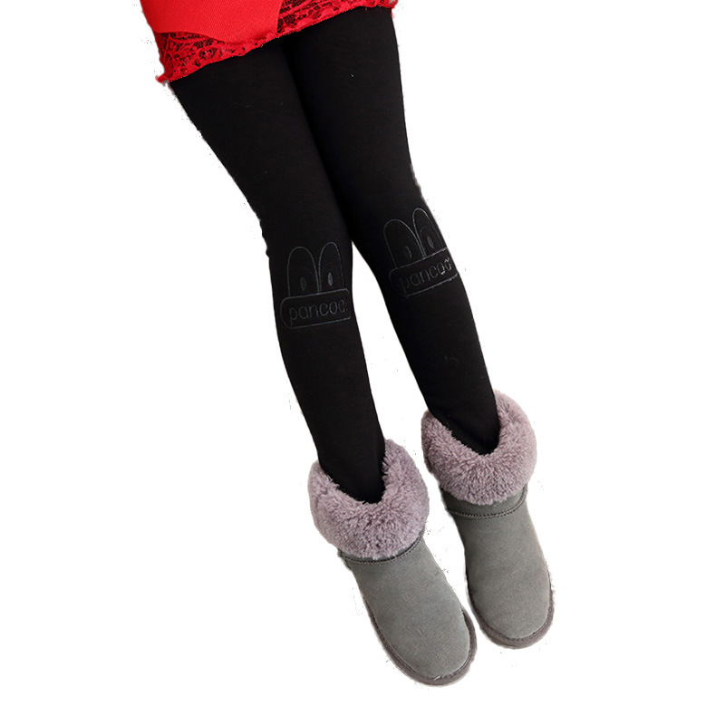 加絨加厚兒童純棉內搭褲2016韓版女童長褲子冬季保暖襪褲一件代發工廠,批發,進口,代購