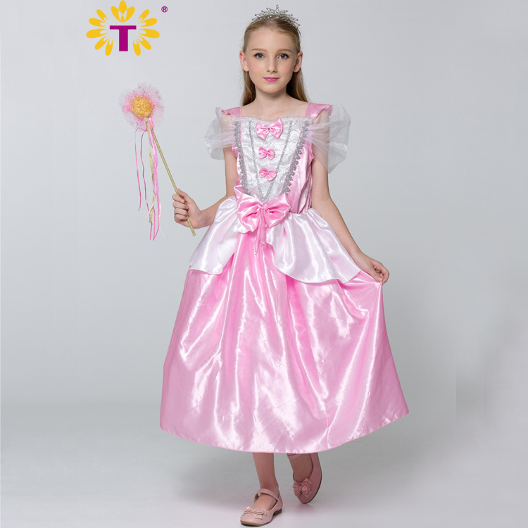 2015歐美夏款童裝 女童禮服花童紗裙仙蒂公主連衣裙 灰姑娘公主裙工廠,批發,進口,代購