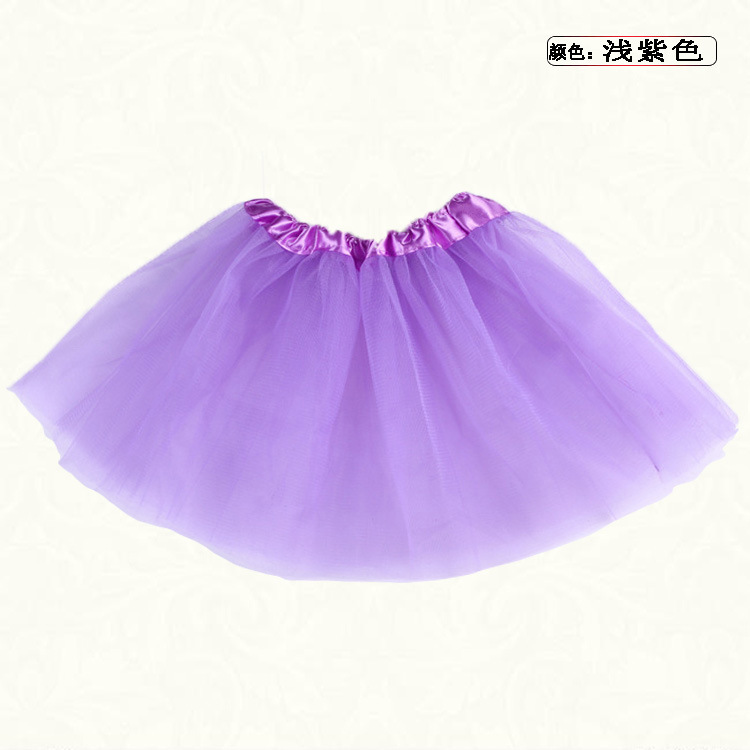 外貿歐美兒童三層群tutu裙半身裙3層網紗童裙舞蹈童裝批發童裙批發・進口・工廠・代買・代購