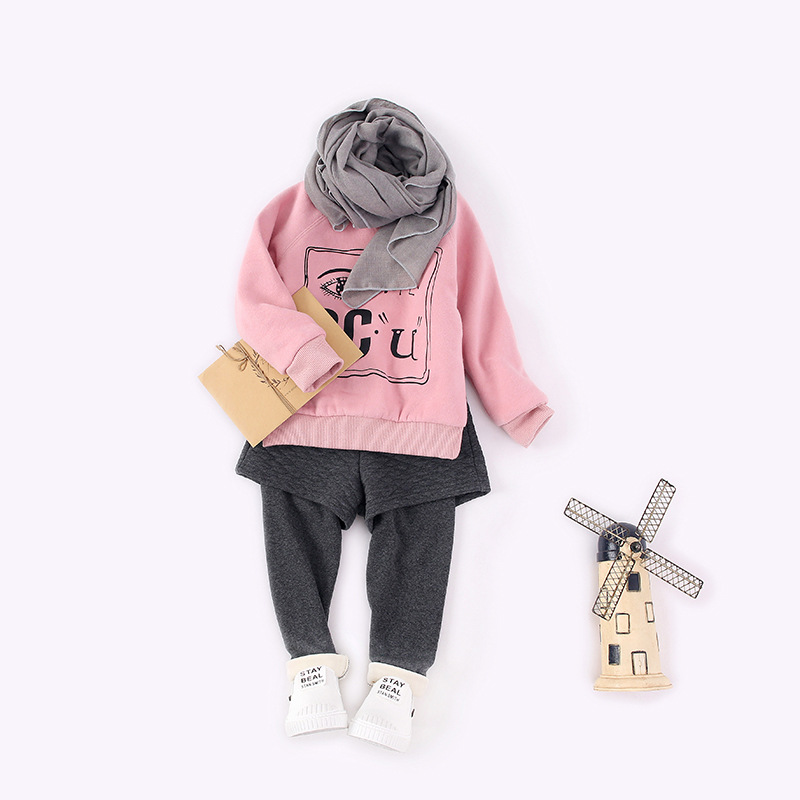 一件代發2016冬季新款童裝韓版男女童加厚衛衣外貿兒童純棉上衣工廠,批發,進口,代購
