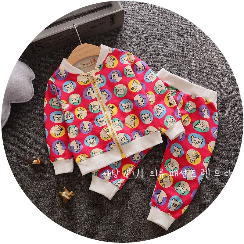 童裝2016新款男童套裝春款可愛套裝嬰幼兒衣服小童衛衣兒童開衫套工廠,批發,進口,代購