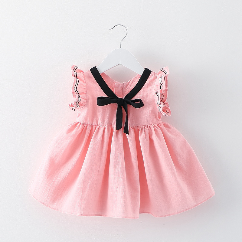 一件代發韓國版童裝童裙 2016女童連衣裙夏 兒童公主寶寶棉裙工廠,批發,進口,代購