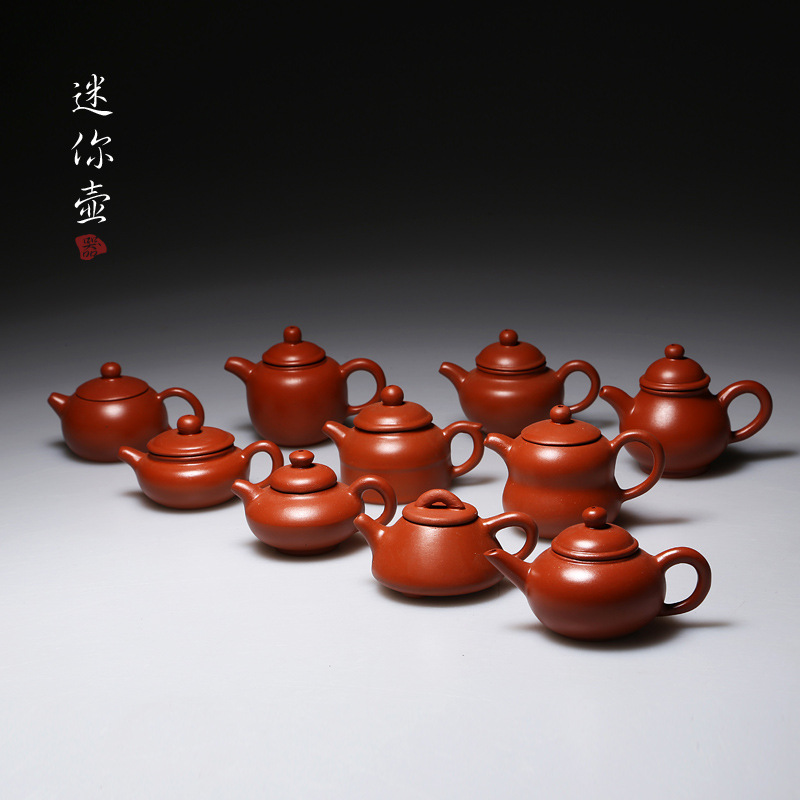 宜興原礦正品迷你小紫砂茶壺  創意小容量袖珍壺 25ml  廠傢直銷批發・進口・工廠・代買・代購