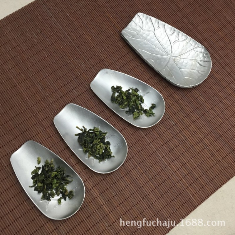 手工錘目紋 純銅 純錫茶則 小茶鏟 茶具配件 茶道零配 支持定製批發・進口・工廠・代買・代購