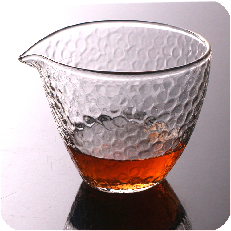 廠傢出口日本錘目紋玻璃公道杯茶杯套裝 高檔工夫茶具耐高溫工廠,批發,進口,代購