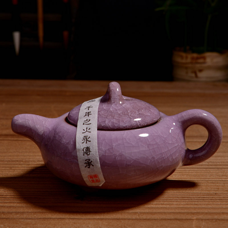 七彩冰裂釉茶具套裝 冰裂壺茶具 七彩陶瓷茶具 功夫茶具批發・進口・工廠・代買・代購
