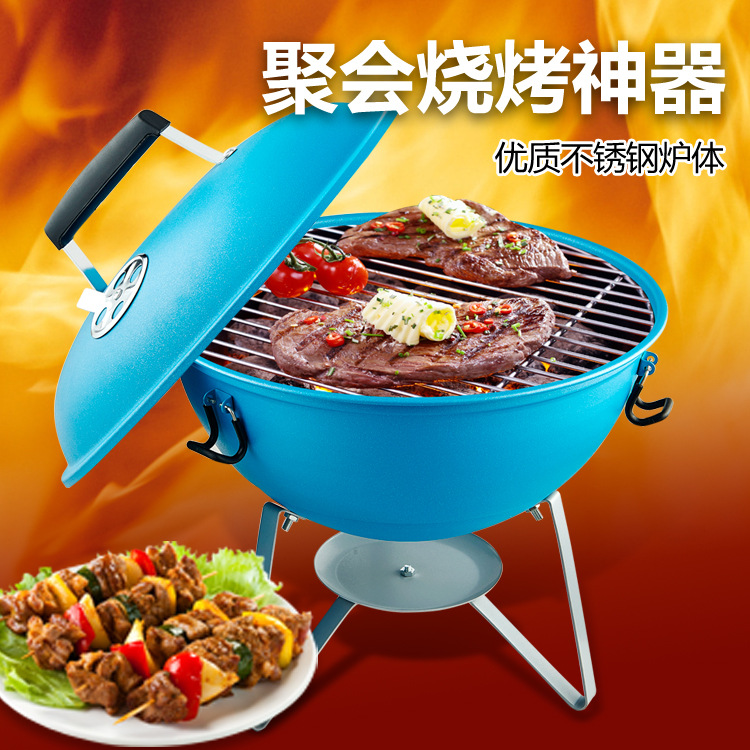 廠傢直銷 戶外燒烤爐 加厚噴漆烤爐 燒烤工具BBQ必備 蘋果爐批發・進口・工廠・代買・代購