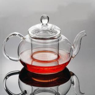 批發耐熱玻璃泡茶壺紅花茶壺普洱功夫過濾透明茶壺600ML傢用茶壺工廠,批發,進口,代購