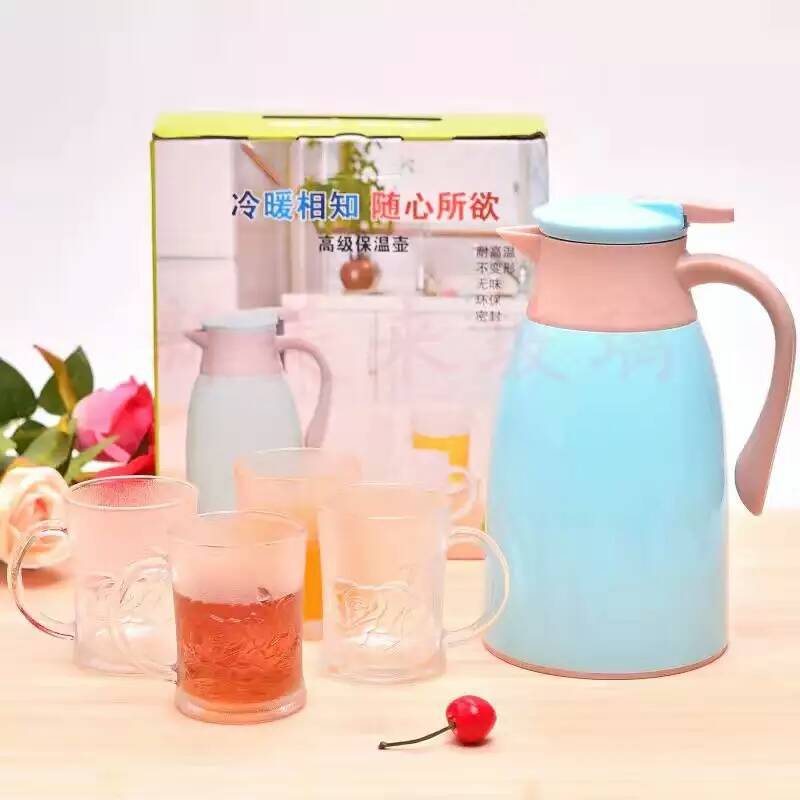 傢用保溫壺套裝 一壺四杯五件套 傢用、辦公 創意禮品 禮品批發批發・進口・工廠・代買・代購