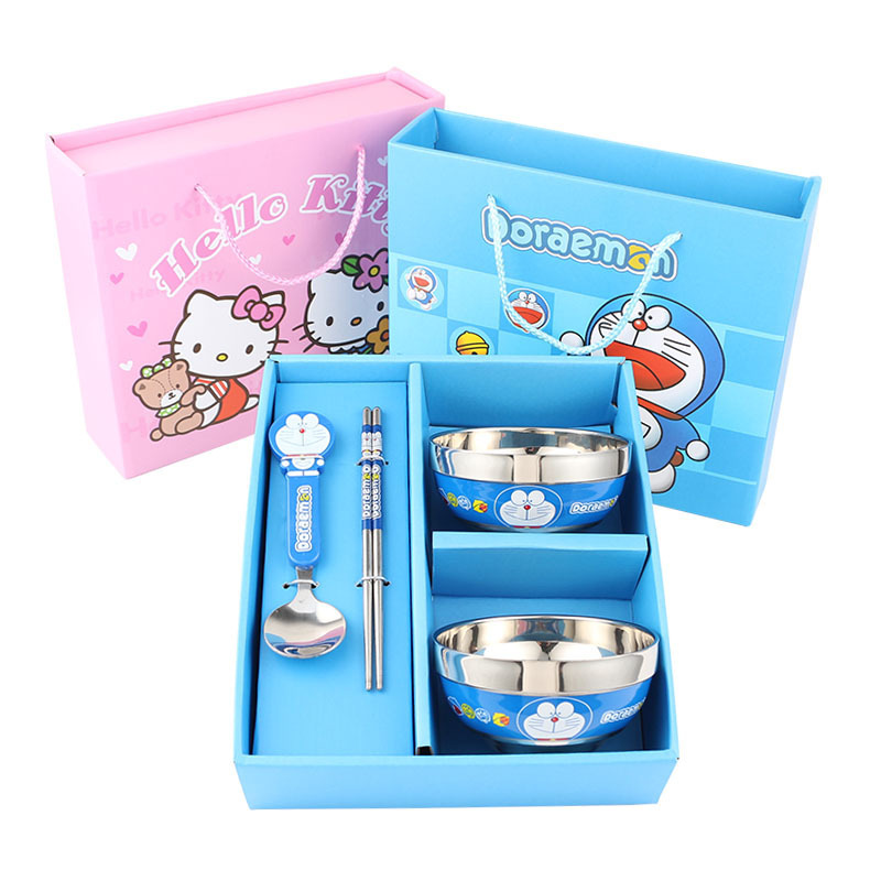 批發日韓創意卡通碗筷 防燙碗 寶寶吃飯碗 生日禮品小朋友禮品工廠,批發,進口,代購