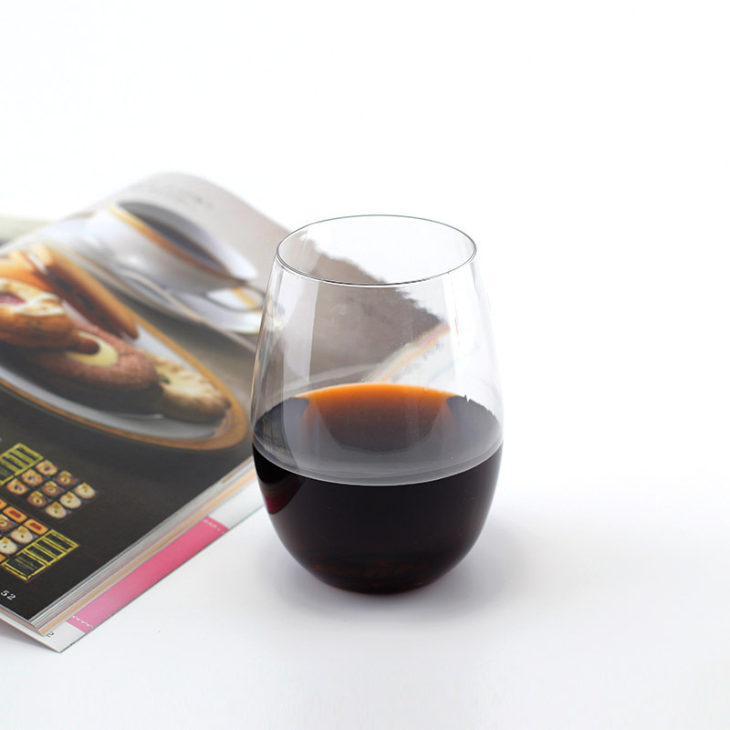 廠傢直銷出口歐美酒吧酒具高檔無腳紅酒杯 PETG塑料杯子定製LOGO批發・進口・工廠・代買・代購