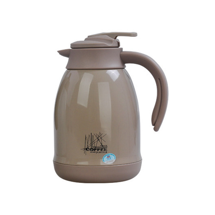 正品深藍保溫壺水壺茶壺不銹鋼真空內膽按壓式咖啡壺SL-187工廠,批發,進口,代購