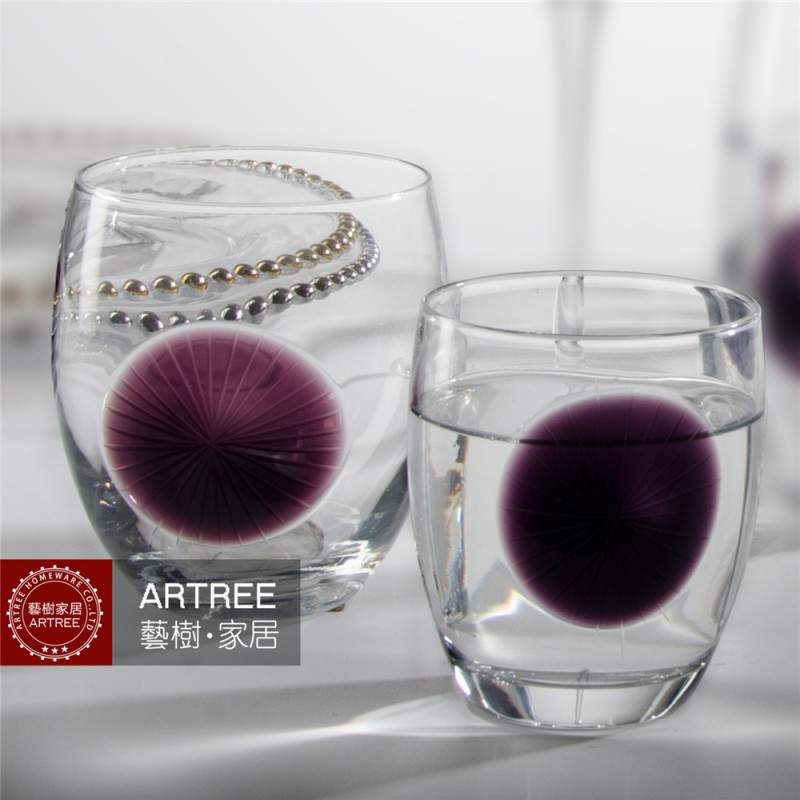 Artree藝樹 廠傢定製彩色圓點裝飾紅酒杯水杯口杯水紮傢居套裝批發・進口・工廠・代買・代購