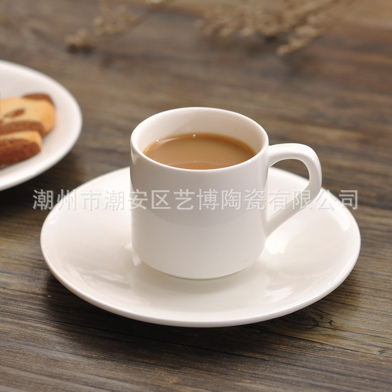 藝博 Zakka陶瓷水杯 純色咖啡杯碟套裝馬克 辦公杯禮品茶杯具 熱工廠,批發,進口,代購