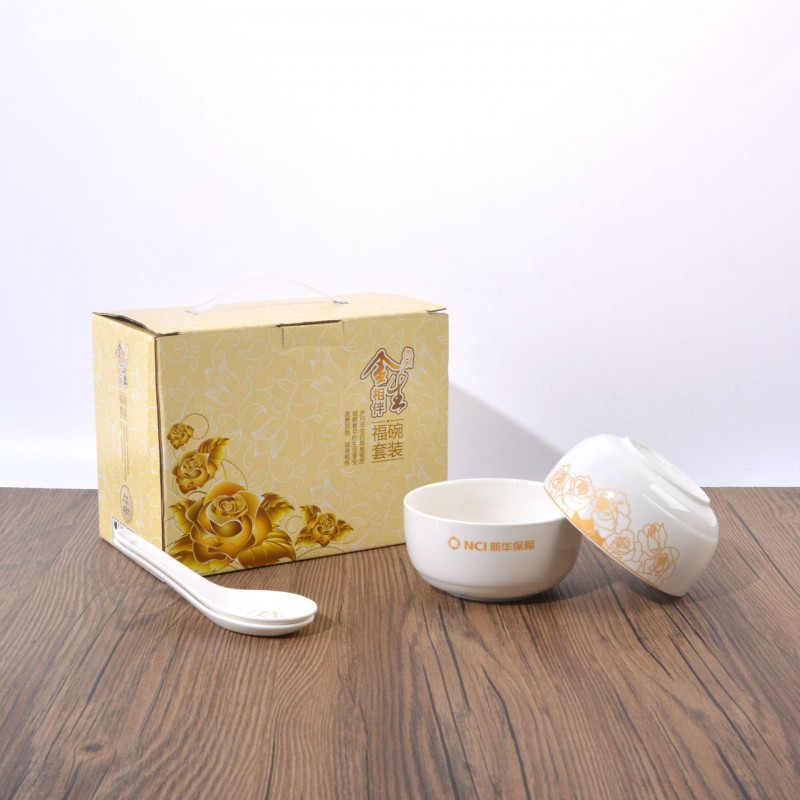 新華保險 專版 餐具套裝禮品 金生相伴批發・進口・工廠・代買・代購