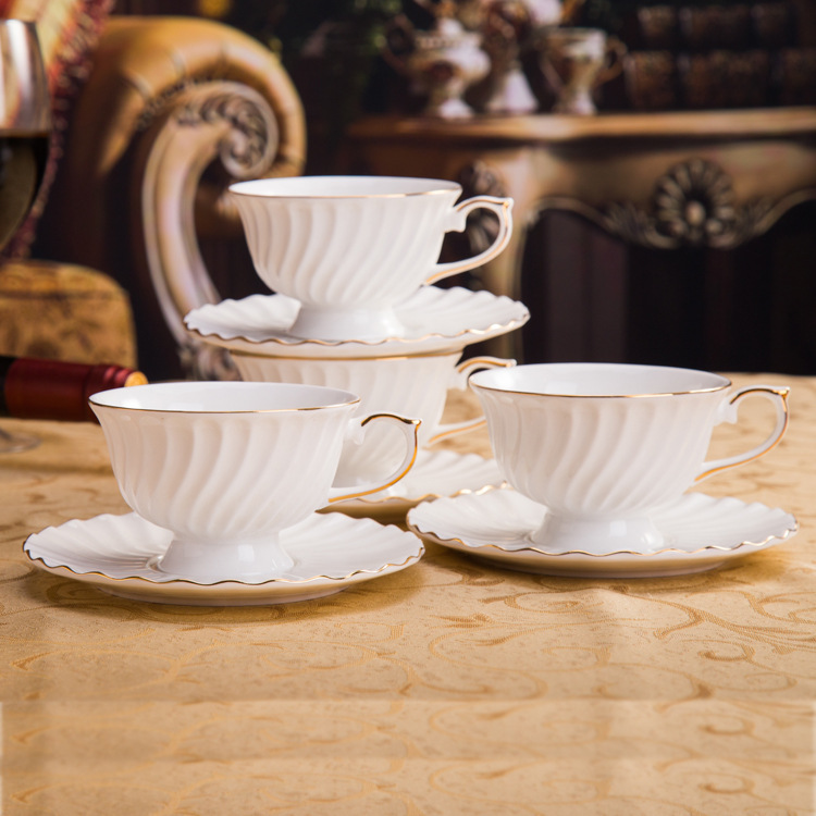 新款歐式咖啡杯套裝 骨瓷咖啡杯3件套 創意陶瓷咖啡杯碟批發工廠,批發,進口,代購