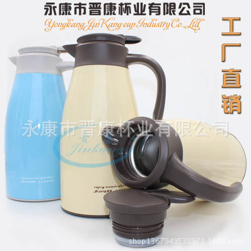 工廠直銷晉康不銹鋼真空保溫咖啡壺傢用保溫壺大容量1700毫升工廠,批發,進口,代購