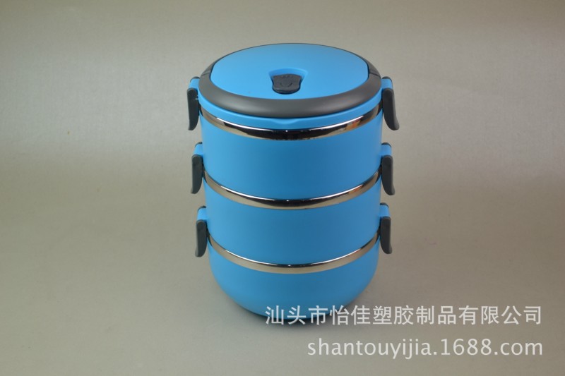 不銹鋼飯盒分格便當盒學生餐盒可愛雙層日式保溫桶 外帶飯盒批發・進口・工廠・代買・代購