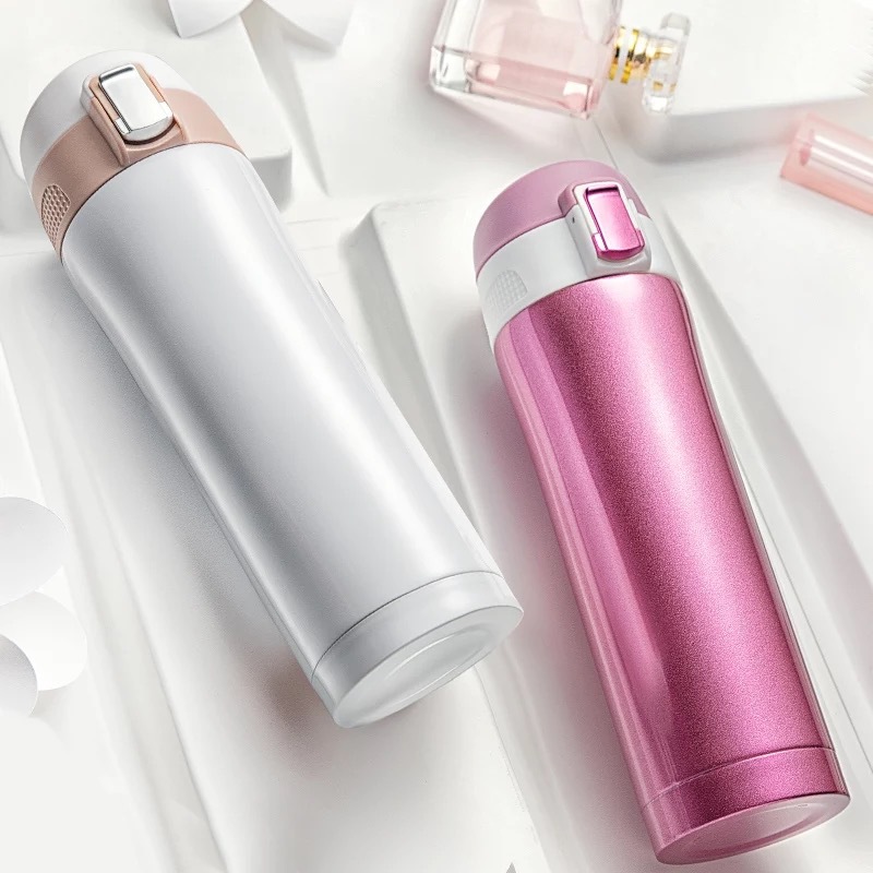 批發定製保溫杯 男女韓版可愛保暖杯子保溫彈跳杯定製印logo工廠,批發,進口,代購