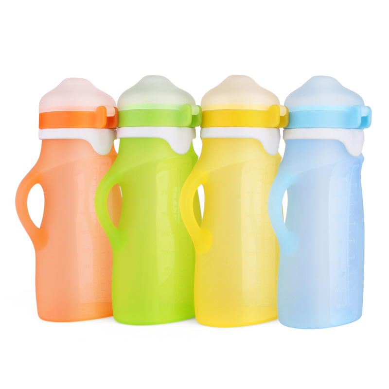 矽膠嬰兒輔食瓶 寶寶麥片輔食料理喂養瓶 兒童流食輔食工具工廠,批發,進口,代購