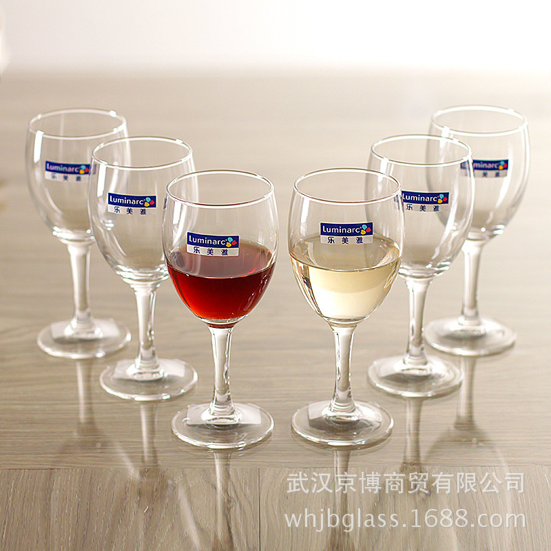 樂美雅實威系列140-250ml歐美透明水晶紅酒杯 玻璃高腳杯套裝批發・進口・工廠・代買・代購