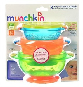 美國Munchkin麥肯奇帶蓋訓練碗 寶寶吸盤碗 麥肯齊工廠,批發,進口,代購