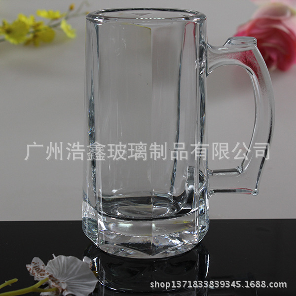 KTV酒吧餐廳用厚底大容量啤酒杯 手柄杯 水杯 飲料杯批發・進口・工廠・代買・代購