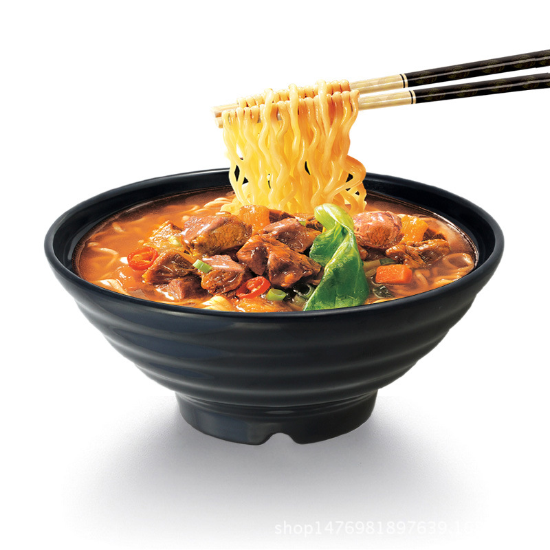 康膳味千拉麵碗日式麵碗湯碗大碗麻辣燙牛肉麵拌麵A5密胺餐具工廠,批發,進口,代購