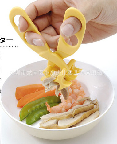 日本嬰兒用品食物碾碎夾/輔食剪/寶寶食物麵條輔食加工剪刀工廠,批發,進口,代購