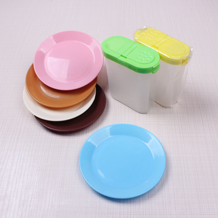創意塑料小吃碟 瓜子糖果零食碟子餐具圓形小盤子廚房小禮品贈品工廠,批發,進口,代購