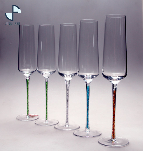 水晶紅酒杯水晶鉆石高腳杯葡萄酒杯工廠,批發,進口,代購