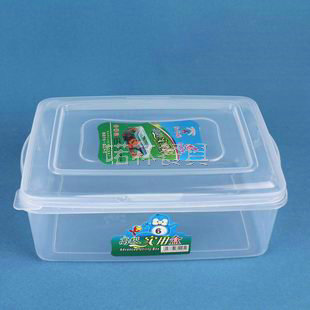 6#1000ML塑料盒 保鮮盒 收納盒 儲物盒 密封盒 水果盒 微波盒批發・進口・工廠・代買・代購