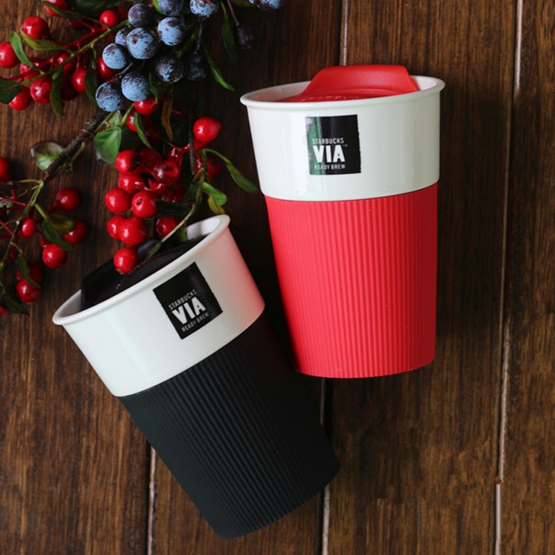 創意 車載杯咖啡杯馬克杯隔熱新骨瓷茶水杯子 支持來樣LOGO定製批發・進口・工廠・代買・代購