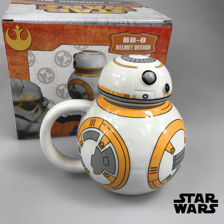 卡通 星球大戰starwar BB-8機器人周邊 bb8 水杯 陶瓷杯子 馬克杯批發・進口・工廠・代買・代購