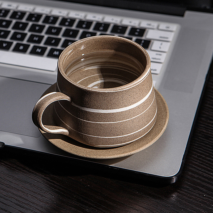 一件代發景德鎮原創手工絞胎杯 創意咖啡杯 復古咖啡杯套裝批發・進口・工廠・代買・代購
