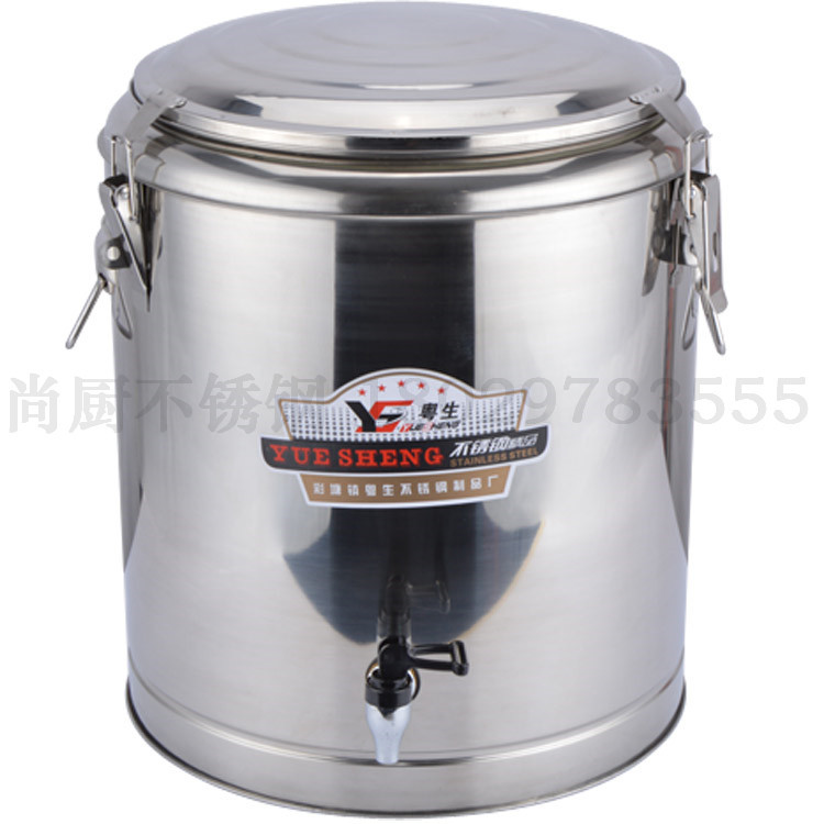 批發不銹鋼發泡商用保溫桶 無龍頭 帶龍頭加大保溫桶 飯桶 奶茶桶批發・進口・工廠・代買・代購