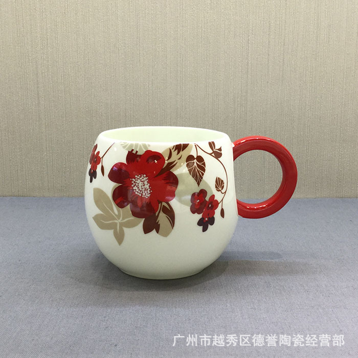 高檔骨質瓷奶茶咖啡杯公主杯工廠,批發,進口,代購