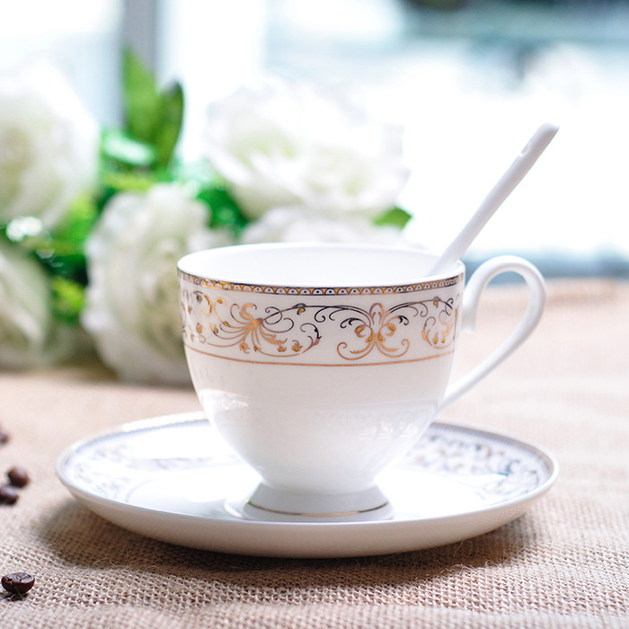 宮廷風 英式歐式高骨瓷咖啡杯碟英式茶杯工廠,批發,進口,代購