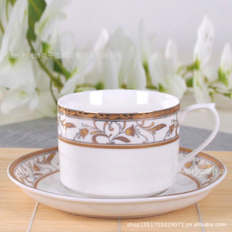 創意歐式骨瓷咖啡杯 咖啡杯碟套裝 韓國咖啡杯子 英式對杯工廠,批發,進口,代購