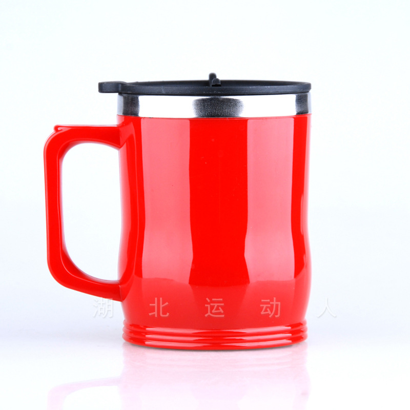 2014夏優質不銹鋼內膽咖啡奶茶水杯 專業定製Logo口杯 辦公傢用杯工廠,批發,進口,代購