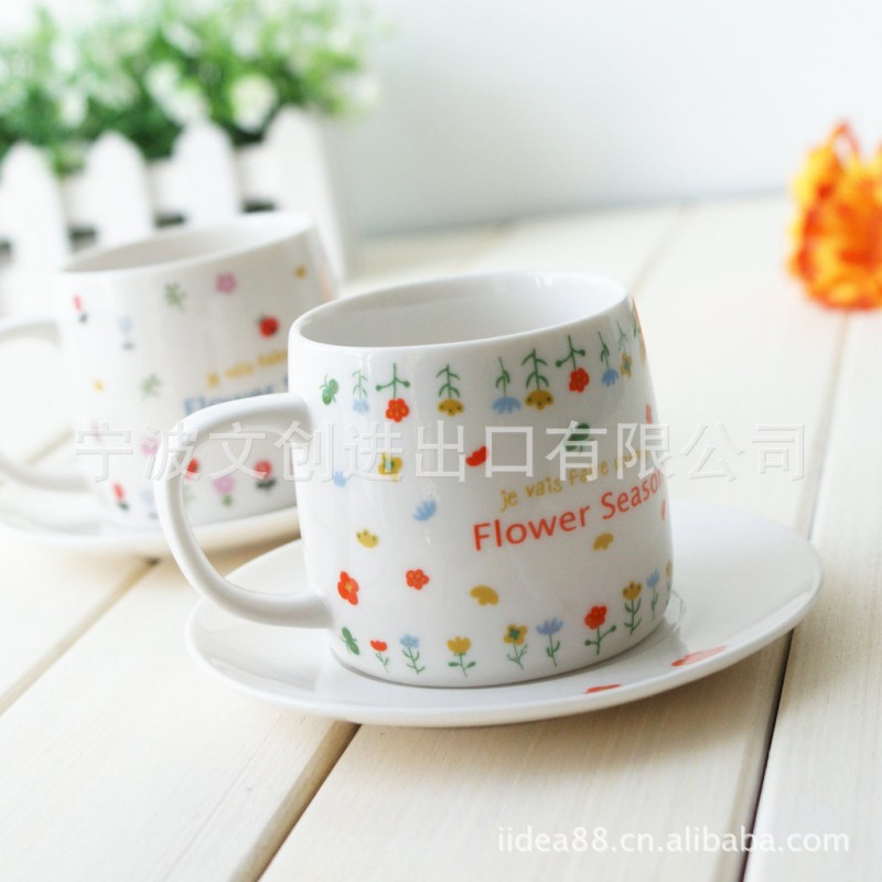 依迪批發 韓國創意生活 天克 小花園咖啡套杯TK11-335工廠,批發,進口,代購