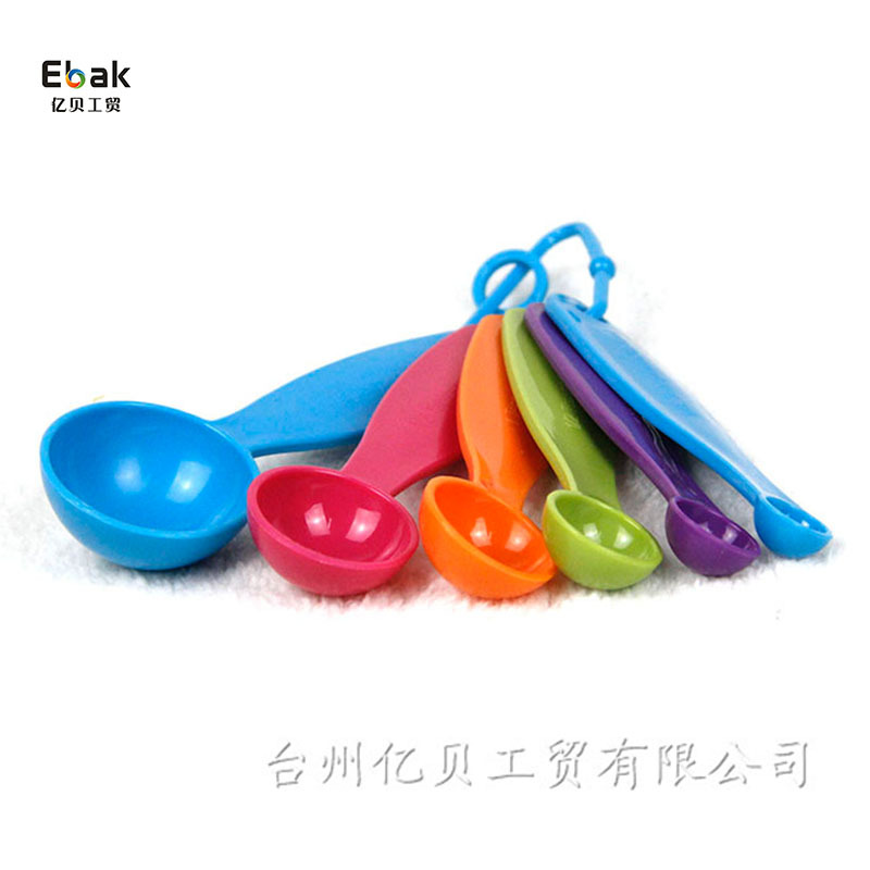 烘焙工具專業廠傢直銷批發 塑料量勺量匙6件套裝 經典款工廠,批發,進口,代購