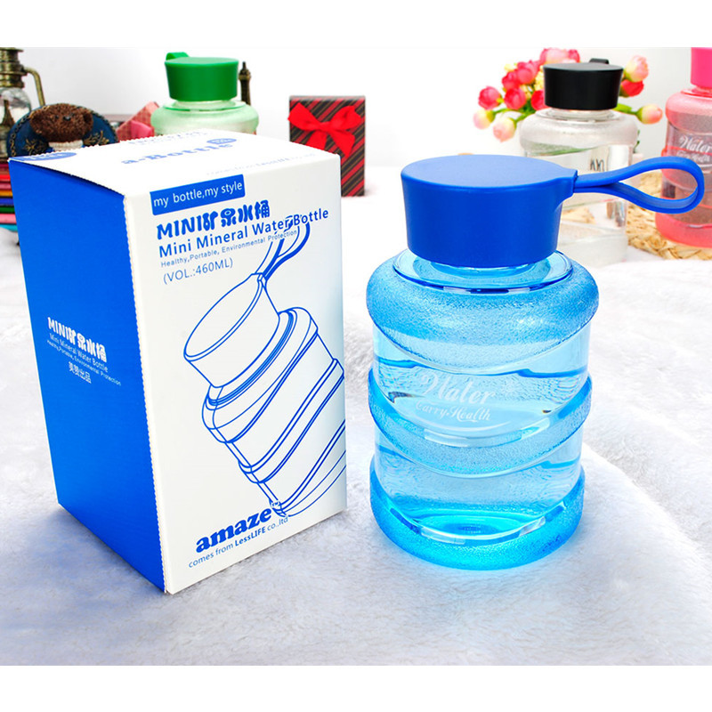 MINI礦泉水桶杯子創意定製禮品兒童透明戶外運動塑料杯車載水瓶批發・進口・工廠・代買・代購