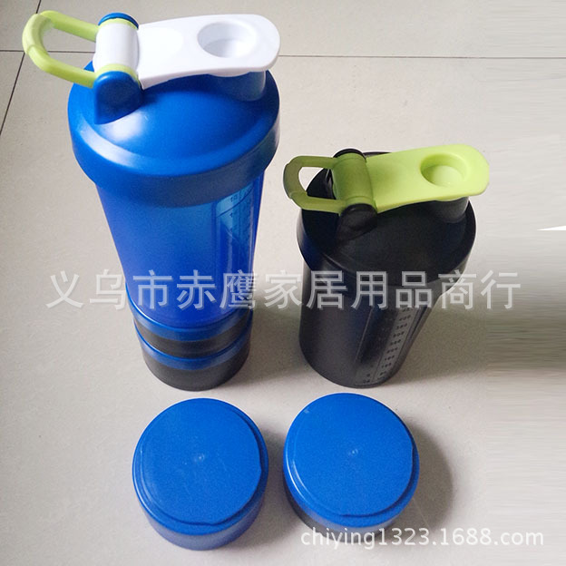 赤鷹14新款450ml分層組合搖搖杯 蛋白粉搖杯帶粉格藥盒 多層可選批發・進口・工廠・代買・代購