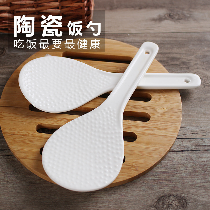陶瓷飯勺飯瓢電飯鍋飯鏟子廚房飯鏟陶瓷可定製LOGO廠傢批發直銷工廠,批發,進口,代購