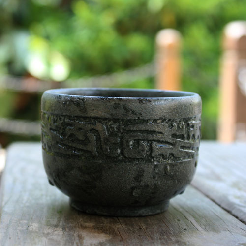 天然石頭手工雕刻茶碗茶壺茶具套裝石製茶杯創意擺件精品可混批批發・進口・工廠・代買・代購