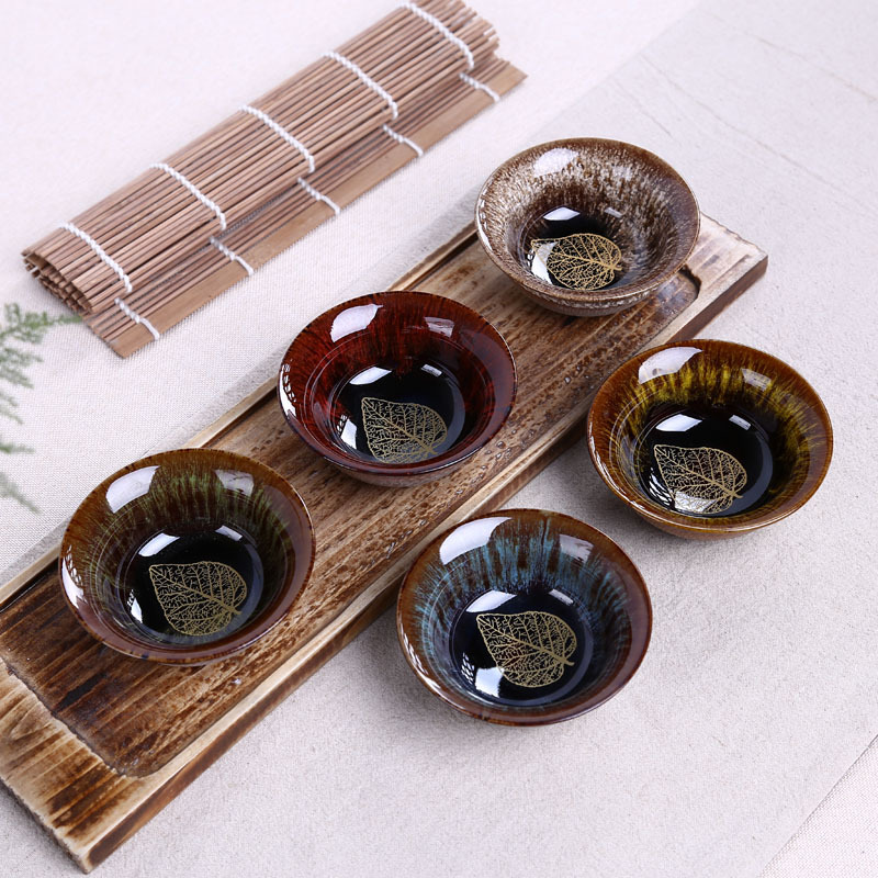 億傑 半手工大號功夫茶具茶道單杯陶瓷品茗杯鈞窯變釉主人杯批發・進口・工廠・代買・代購