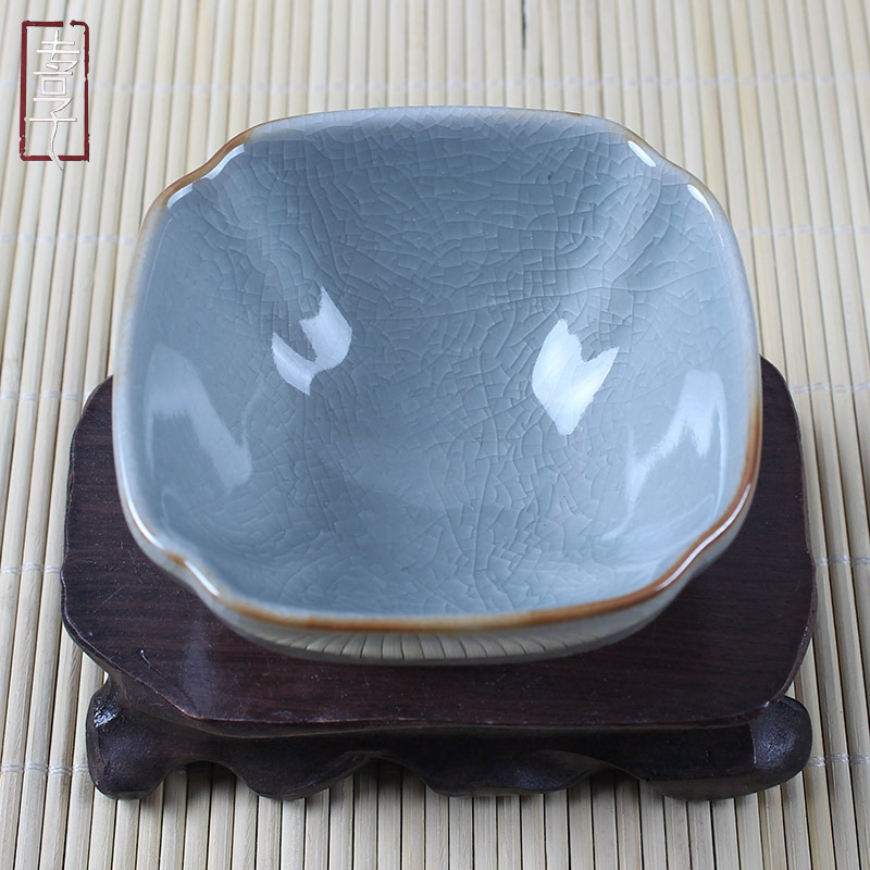 廠傢直銷陶瓷精品汝窯單杯 主人杯 品茗杯 可開片茶杯特價批發批發・進口・工廠・代買・代購