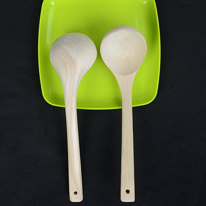 韓國熱銷健康環保湯勺精品加長火鍋勺子29cm 木質彎勺批發批發・進口・工廠・代買・代購